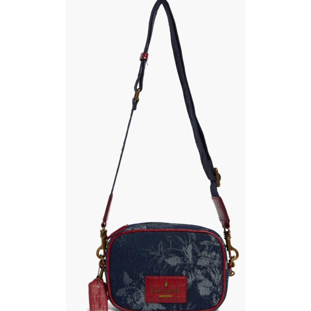 Kurt Geiger London Chiswick Camera Crossbody Bag NWT - Picture 2 of 14